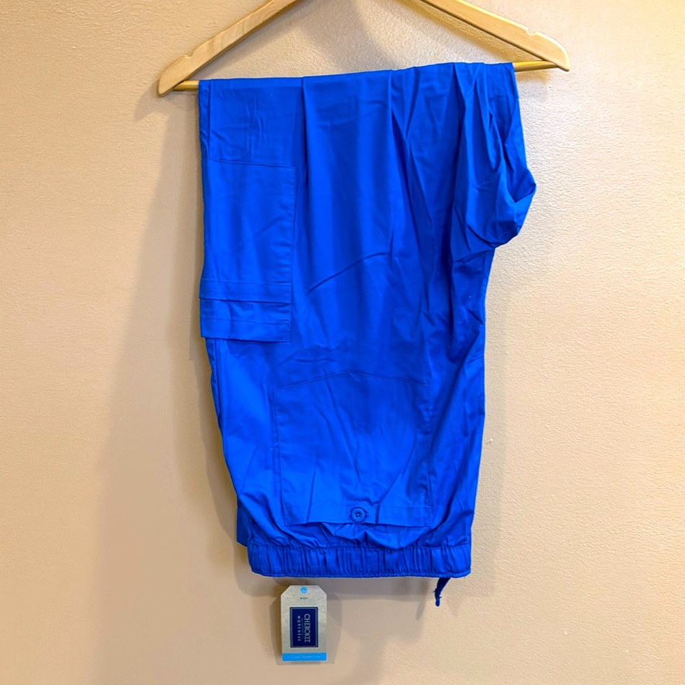 Men’s Cherokee Scrub Pants - XL - Royal Blue - NWT